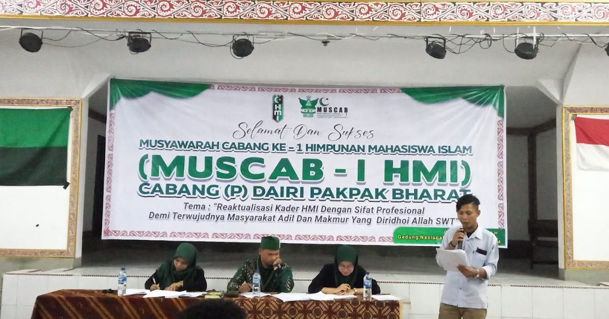 HMI kab buton tengah Gelar Musyawarah Cabang